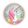 Magical Unicorn Paper Party Plates (Pack of 8)