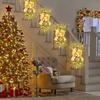 New Arrival Christmas Stair Pendant Garland, Christmas Front Door Hanging Wreath, Xmas Tree Decorations, New Year's Decoration Wreath