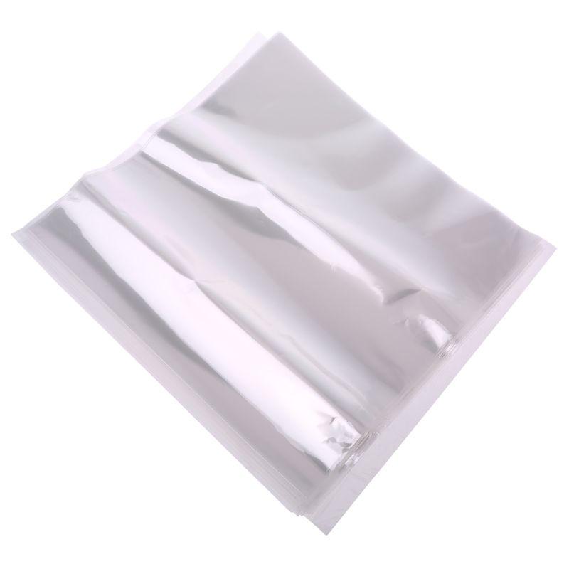 50 Хрустально Чистых Внешних Конвертов для Виниловых Пластинок 12" Защитные Чехлы для Хранения Винила Хранение Пластинок для Обложек LP Альбомов