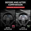 zkfan8 Suitable for Acura Suede Matte Carbon Fiber Texture Steering Wheel Cover Suitable for Mdx Rsx Integra Tl 2009 Ilx Rl Rdx 