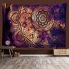 Mandala Floral Tapestry Bohemian Hippie Hanging Cloth Wall Art Decoration Background Cloth Room Living Room Home Decor
