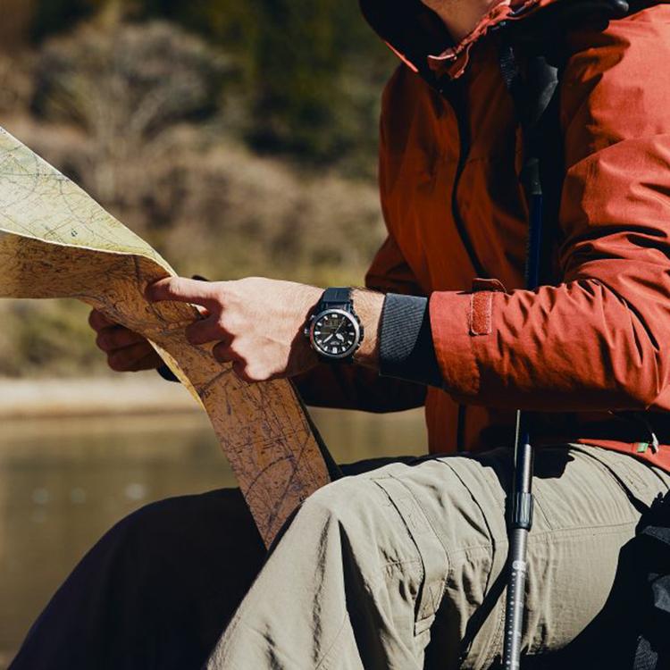 Casio Мужские часы PRO TREK Черные PRW-61-1A PRW-61-1A