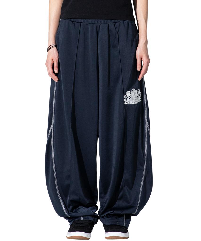 XTONZ Xp336 Emblem Balloon Track Pants (Dark Navy)
