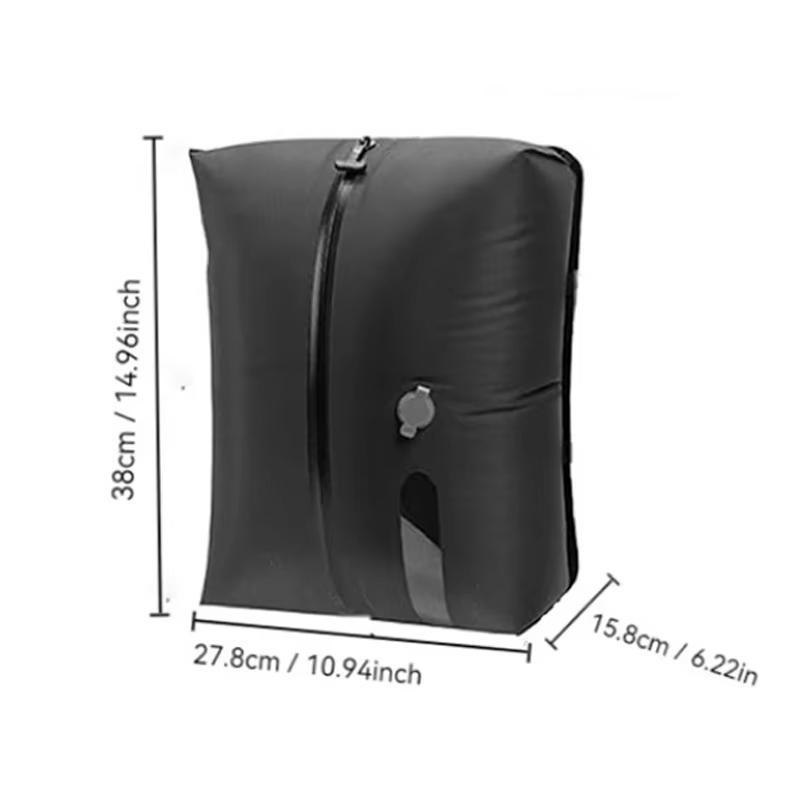 1 шт. Вакуумный компрессионный мешок для путешествий, походов, багажа, сумки для хранения одежды, герметичный, водонепроницаемый, пыленепроницаемый органайзер для одежды