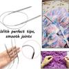 Household DIY Crafts Stainless Steel Needlework Supplies Knitting Needles Sewing Pins Crochet Hook