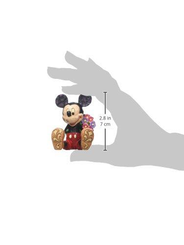 Enesco Disney Tradition Джим Шор Мини Микки Маус Сидящая Поза Фигурка Дисней дюйм 2.75