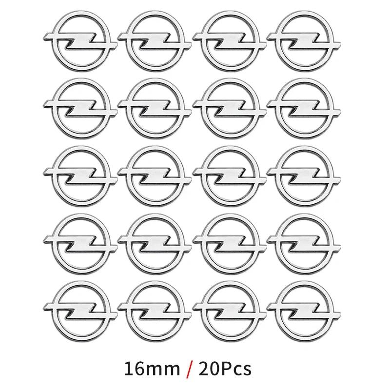 VKXG1 16mm Car Key Emblem Badge Sticker Auto Control Key Logo Decal For Opel Insignia Astra J F Antara Meriva H G Corsa OPC Zafira