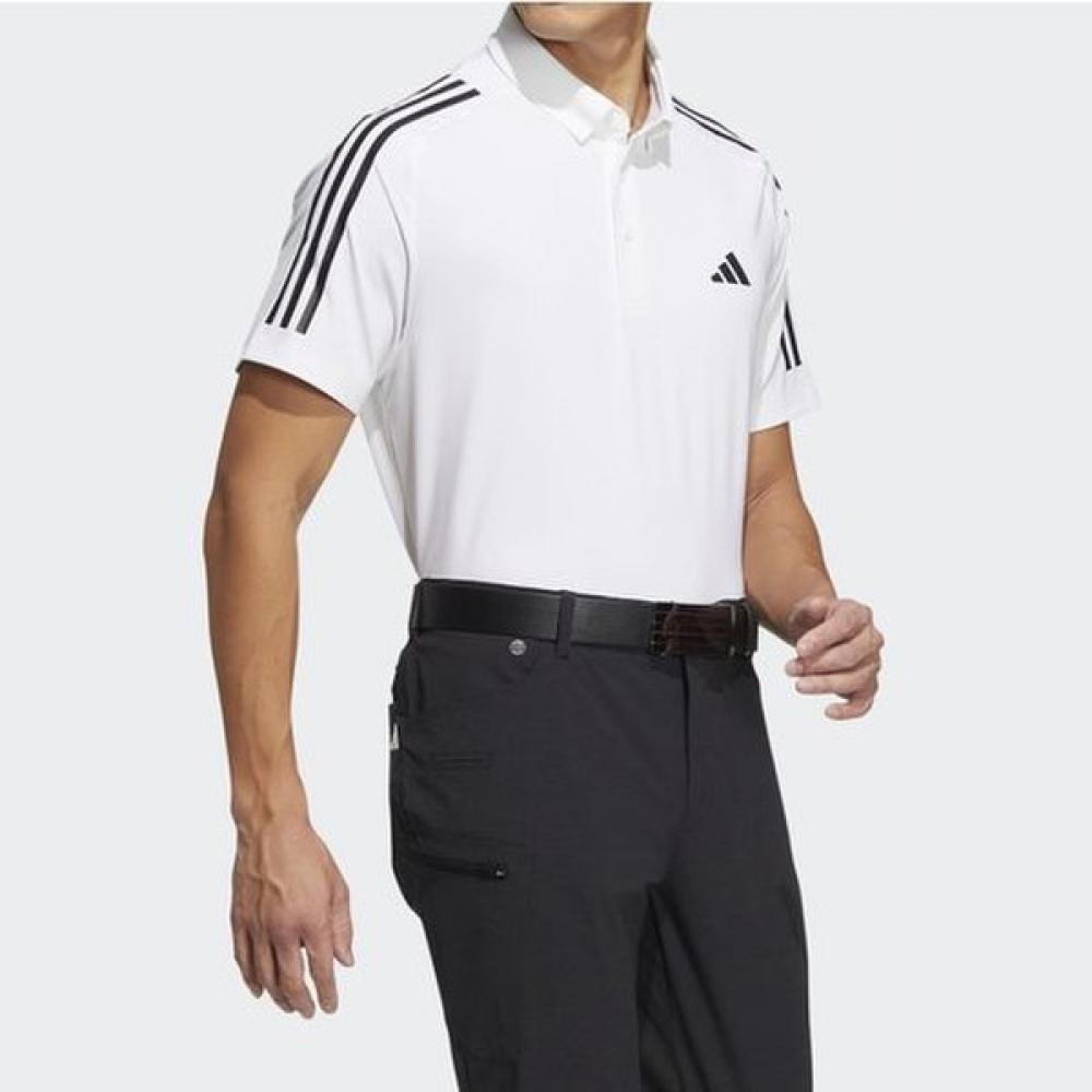 Adidas Golf Aerolady 3S Golf Men S Polo ShorT Sleeve T ShirT hT6862