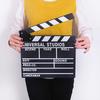 Effective Stable Durable Sturdy Film Director Clapboard Action Movie Clapper Board Video Scene Clapperboard