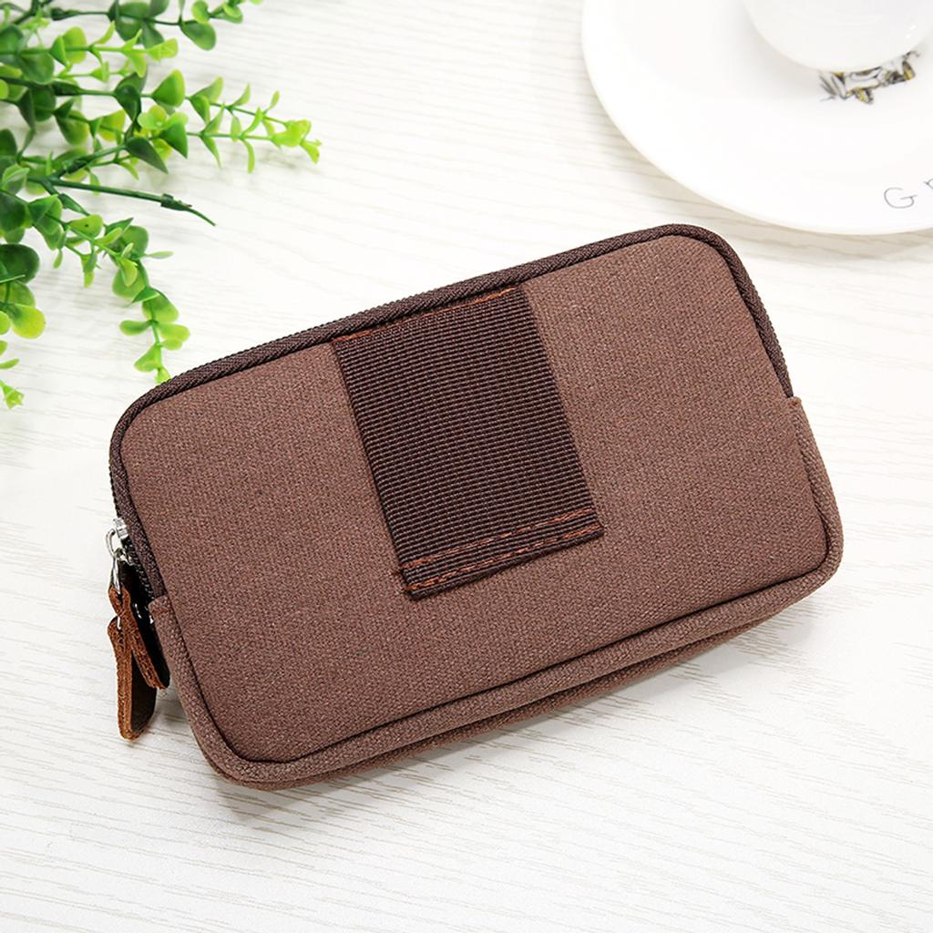 Men's Coin Purse Wear Belt Waist Bag Mobile Phone Bag