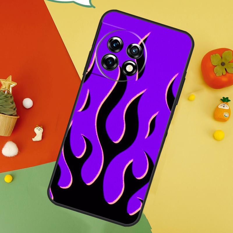 Cool Flame Colorful Pattern Case For OnePlus 15 12 12R 13T 13R 13 11 9 10 Pro 10T 8T Nord 5 CE 2 3 4 Lite N20 N30 Cover