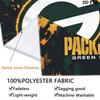 Green Bay Packers Wall Tapestry Aesthetic Wall Hanging Printed Fabric Blanket Decorative Tapestries for Bedroom Living Room Home Decor