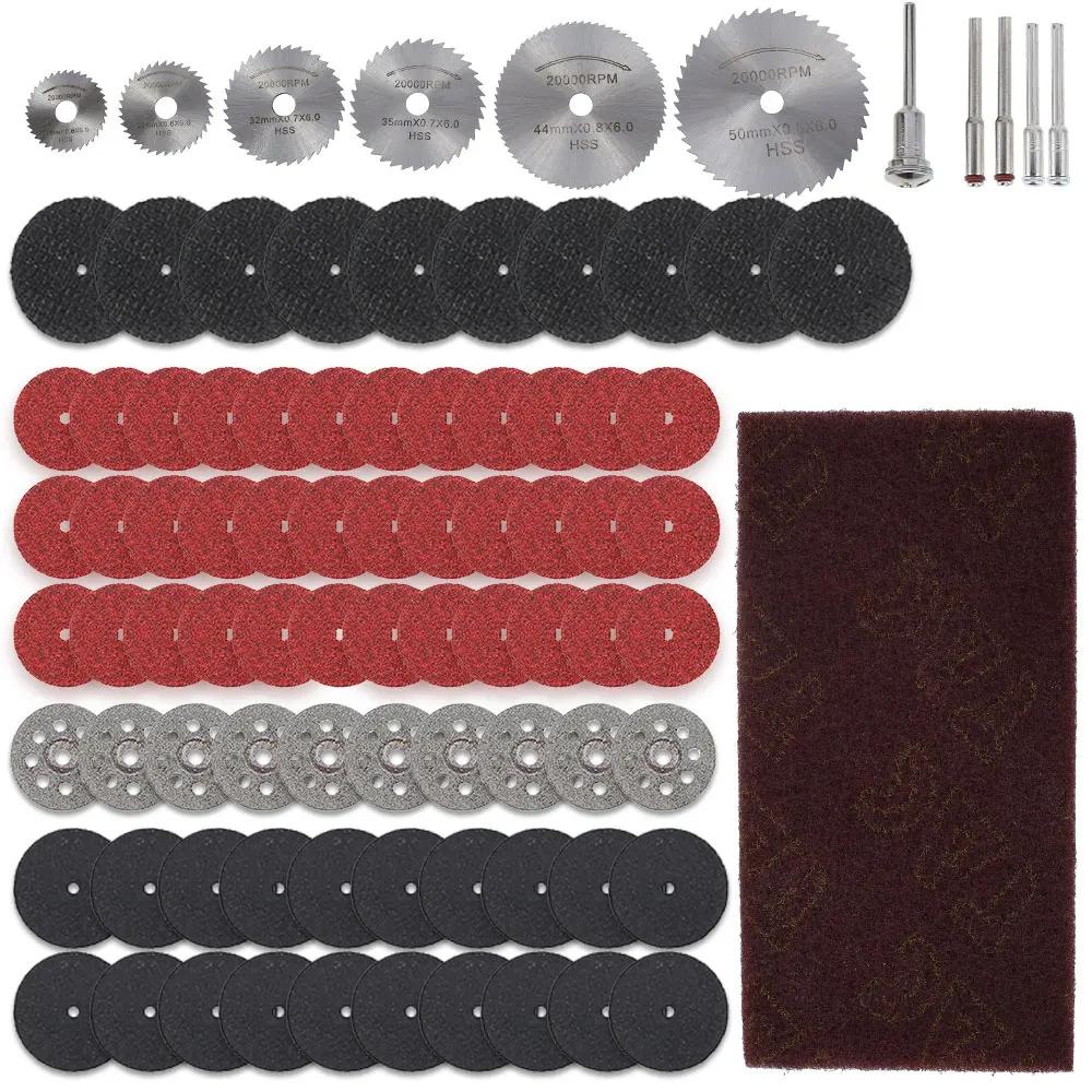 32/31 шт. Мини-пильный диск для резки металла, вращающиеся инструменты для аксессуаров Dremel, диск для резьбы по дереву, шлифовальный круг