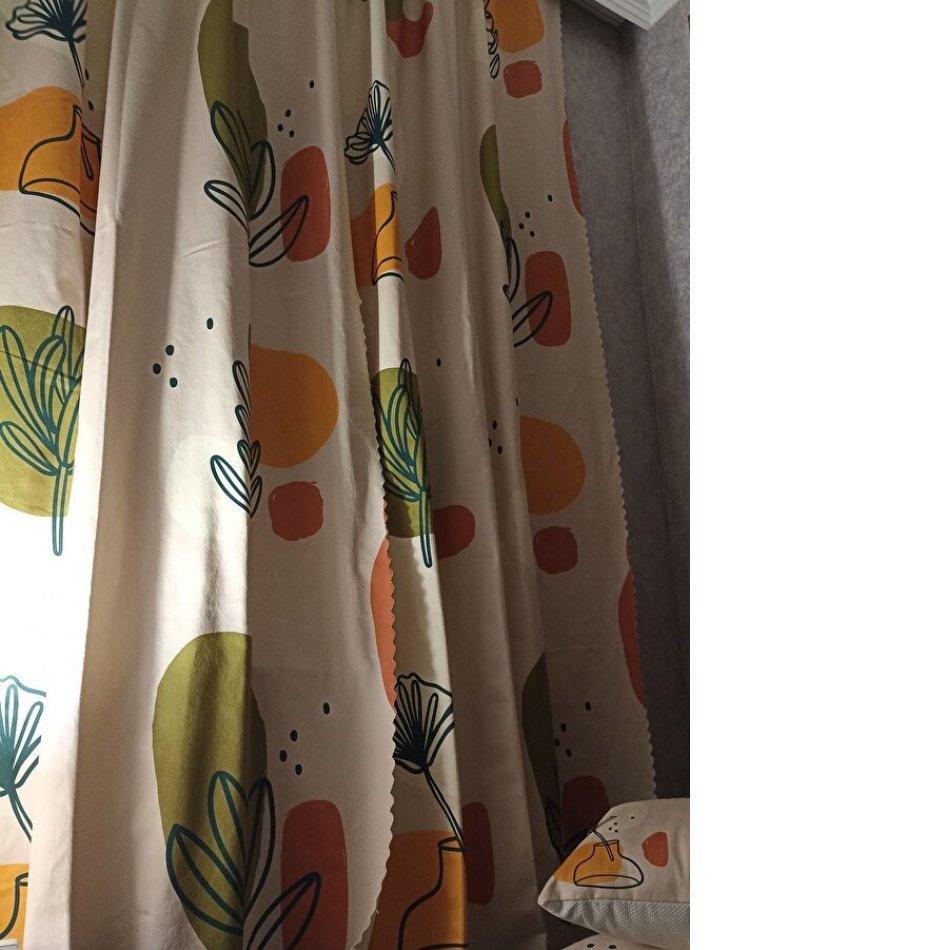 Curtain Backdrop Curtain 140 X 270 Cm Digital Printed Curtain