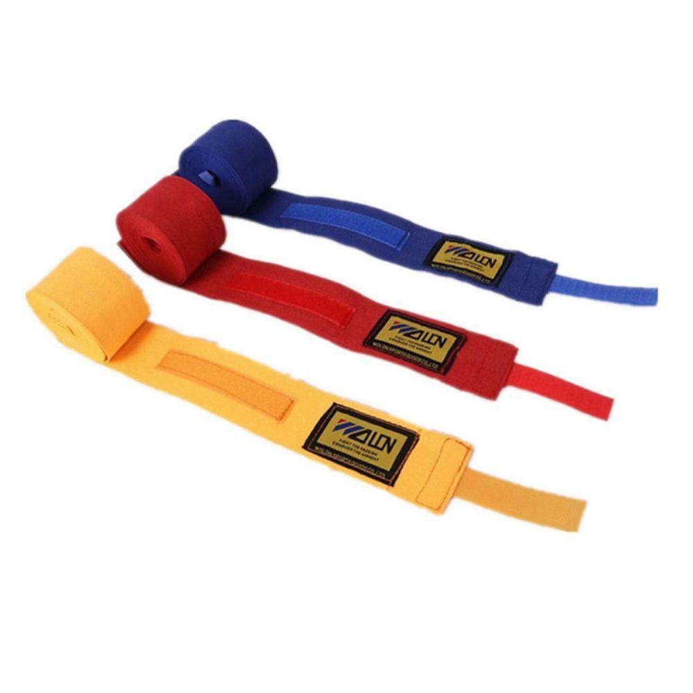 1Pair Wrist Boxing Bandage Sanda Kick Sports Strap Durable Hand Wraps Belt