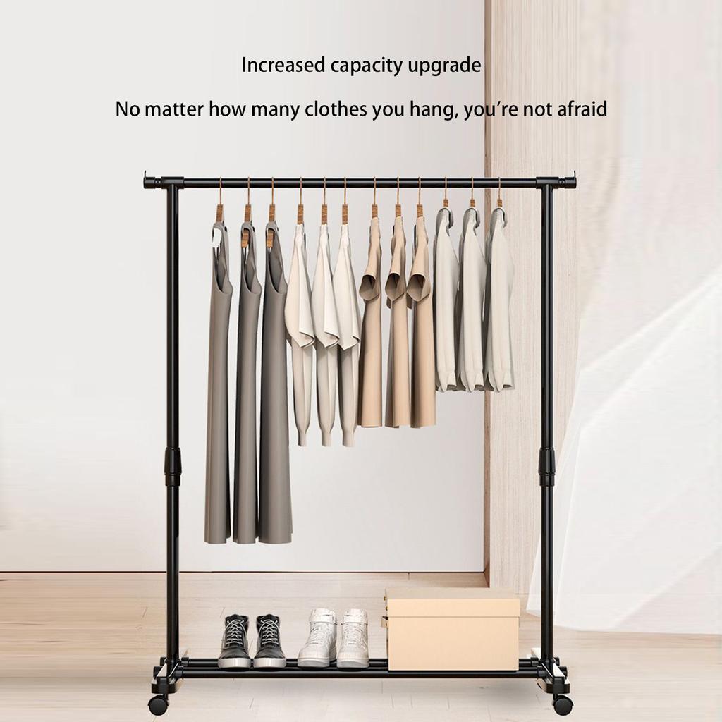 Вешалка для одежды и головных уборов, от пола до потолка, вешалка для одежды в спальне, вешалка для домашней одежды, экономичная стойка для хранения