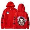Japanese Anime Demon Slayer Hoodie Women Sweatshirts Kamado Nezuko Print Hooded Harajuku Girl And Boy Casual Pullover