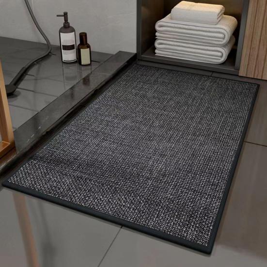 Ковровое покрытие для пола Быстросохнущий Нескользящий Износостойкий Суперабсорбент Устойчивый к царапинам Сухой коврик для спальни, ванной комнаты, гостиной