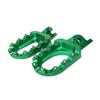 Зеленые подножки для Kawasaki KX250F/450F 09-18 KX65 00-19