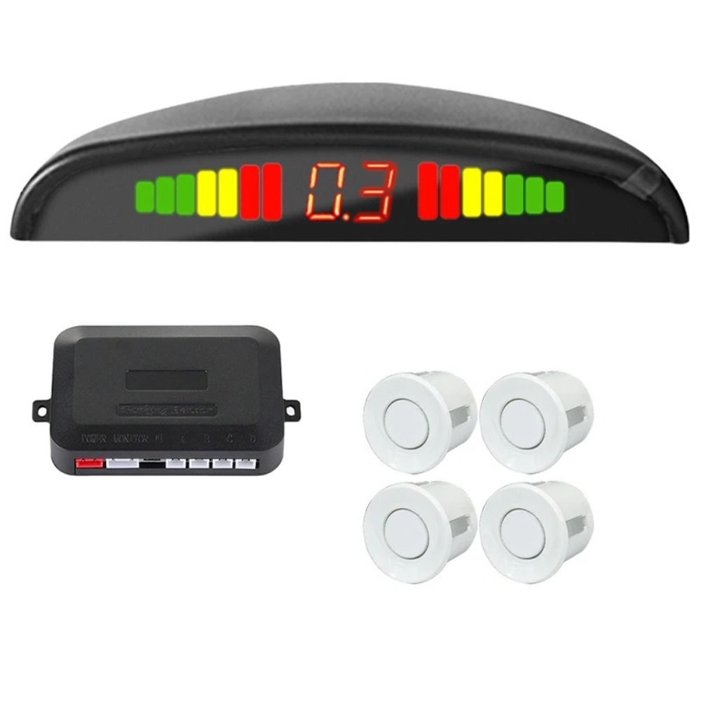 Универсальный комплект датчиков парковки автомобиля Акустическая система заднего хода автомобиля Авто радар-детектор