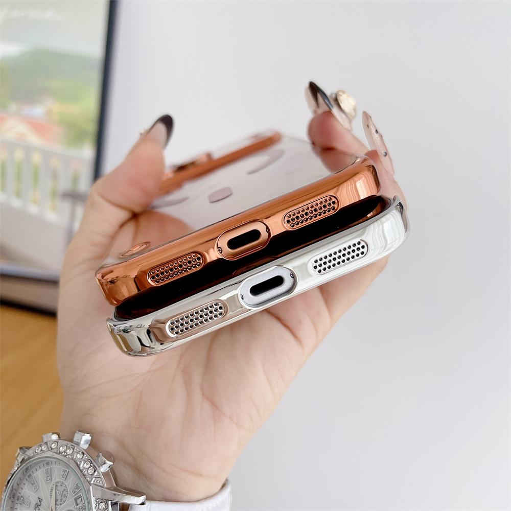 Прозрачный полупрозрачный чехол с покрытием для Magsafe для iPhone 17 14 13 15 16 Pro Max Plus Air Стекло для объектива Ультратонкий безрамочный чехол