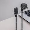 Универсальный силовой кабель с трехплоской вилкой на IEC C13 для компьютеров, серверов, чайников и многого другого