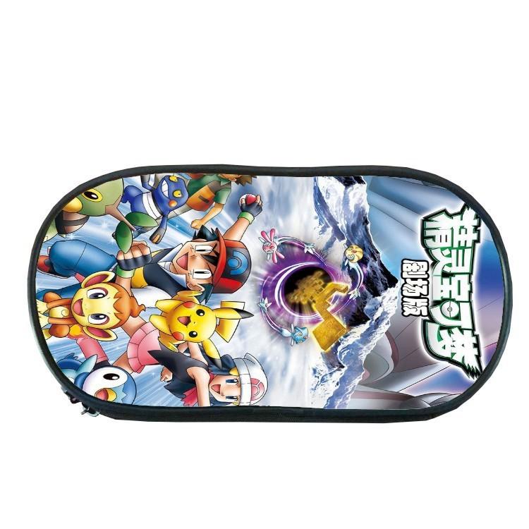 Pokemon Themed Printed Student Single Layer Stationery Storage Pencil Bag