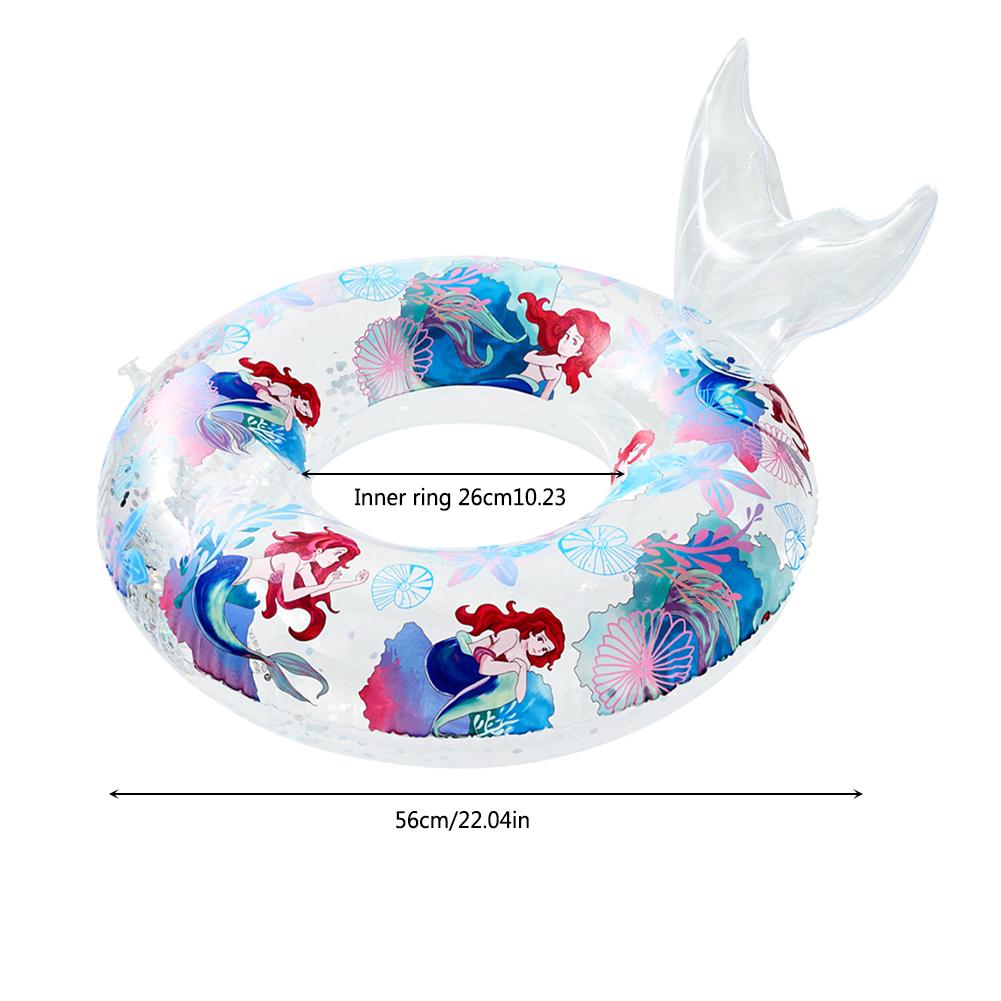 Надувной круг для плавания в форме русалки, плавающий бассейн для пляжной вечеринки, игрушки для взрослых и детей, детская водная игровая трубка, матрас для плавания, игрушка