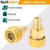 R1234YF to R134A Adapter Kit, R1234YF Conversion Quick Couplers | High Low Side R1234yf Quick Connect Coupler Adapter for Car Air Conditioning System