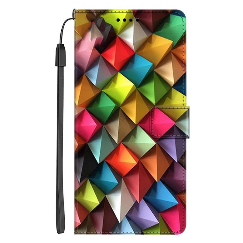 Красивый чехол-книжка для Huawei Honor X6B / X7B / X8B Обложка Кошелек-раскладушка Сумки для Honor X8B Чехол Кожаный Мультяшный С карманами для карт Магнитный