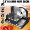200W 7.5inch Household Meat Cutter Electric Lamb Beef Slicer Vegetable Fruit Meat Cutting Machine