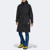 adidas Женская куртка с капюшоном и логотипом бренда, однотонная, черная, HG6900