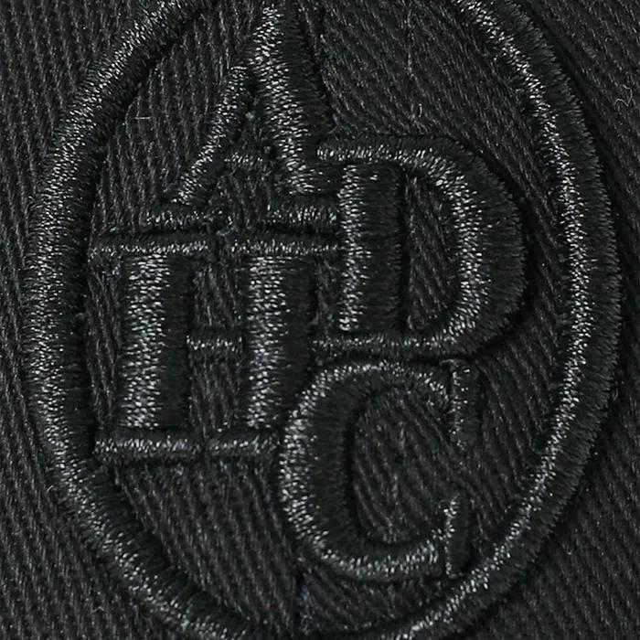 Унисекс бейсболка с логотипом ADHOC (ЧЕРНЫЙ) (HCRACA1)