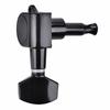 6 Pieces Black Guitar Tuning Pegs 3L3R Configuration String Tuning Pegs  For  Guitar
