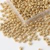 Electroplated Gold & Silver Rice Beads for DIY Jewelry: Handmade Beads for Cross Stitch, Bracelets, Necklaces, Hairpins
