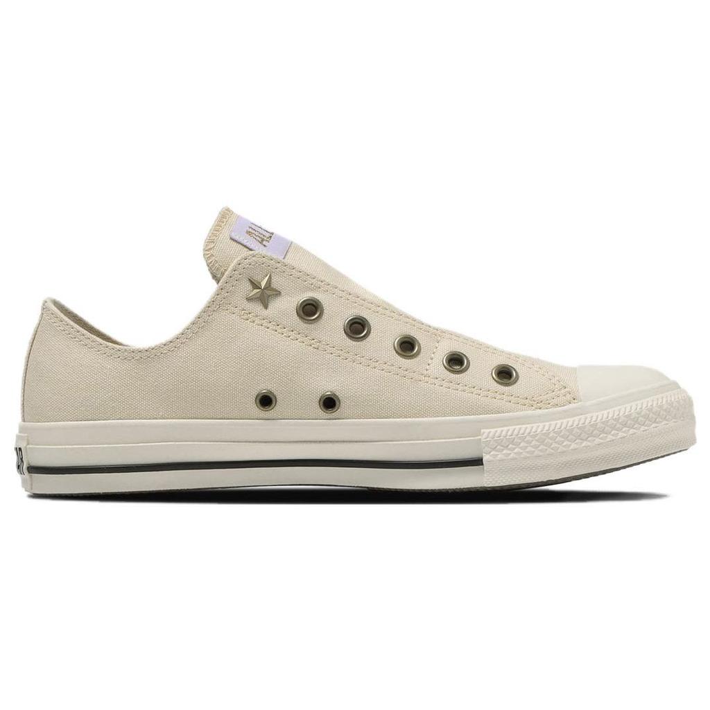 Converse All Star Casual Lightweight Comfortable Non-Slip Durable Low-Top Skate Shoes Unisex Sneakers Beige 31311172