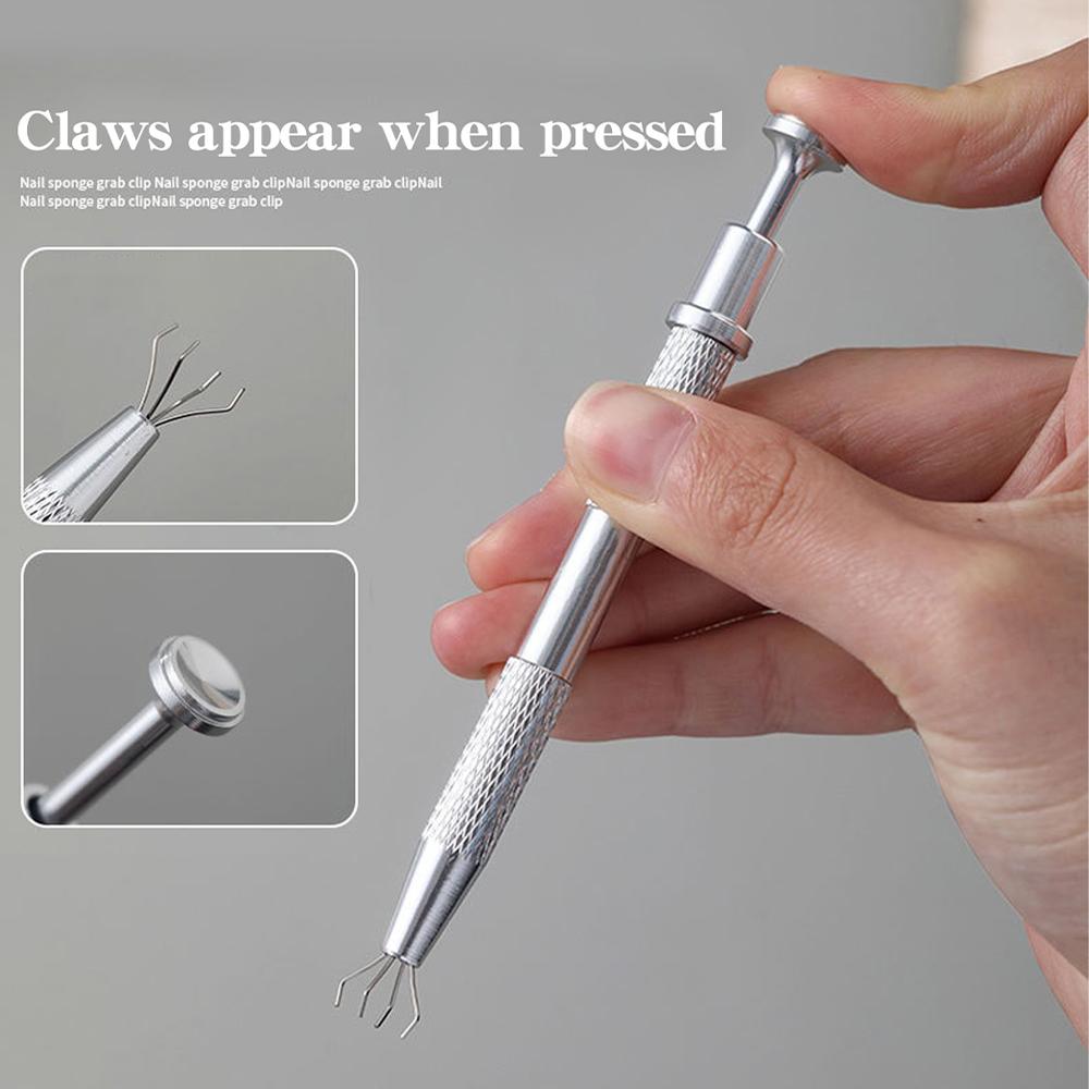 100pcs Gradient Sponge Brush Nail Art Sponge Set for DIY Nail Art Gel Polish Brush Glitter Powder Manicure Accessory