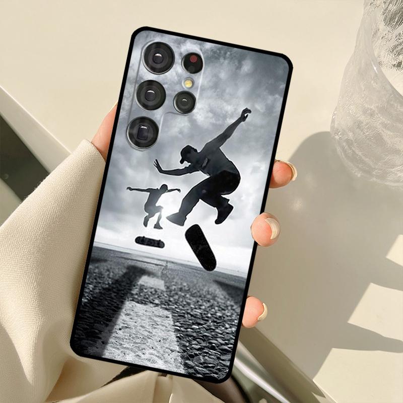 Cool Skate Case For Samsung Galaxy S22 Ultra S21 S20 S24 S25 Ultra S9 S10 Plus S23 FE S25 FE Back Cover