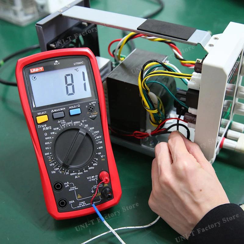 Профессиональный цифровой мультиметр UNI-T UT890C UT89X UT89XD UT105+ UT107+ UT61B+ UT61D+ UT61E+ Вольтметр Амперметр Электрический тестер