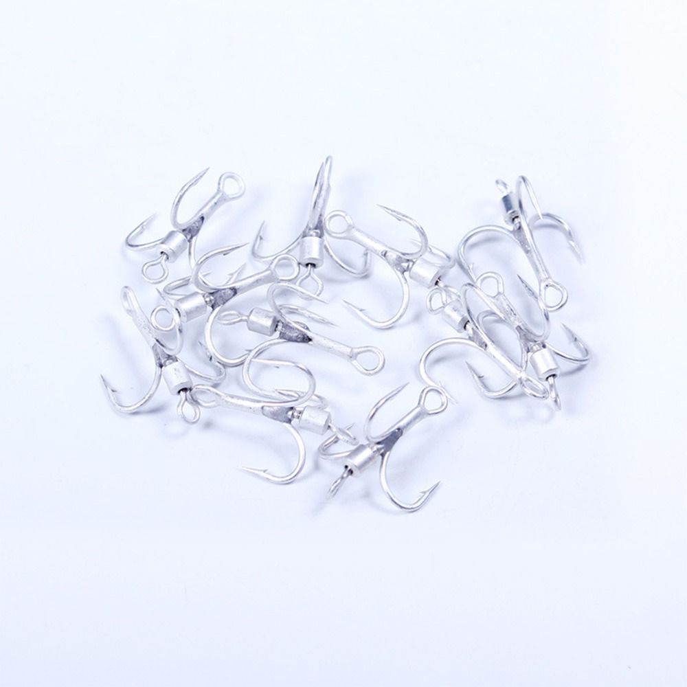 HOT Sharp Lure Turn Ring Sequins Carbon Steel Jigging Bait Fishing Hook