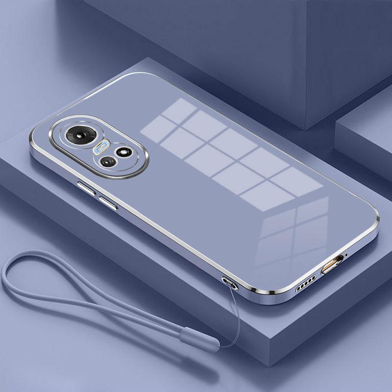 Для OPPO Reno10 Pro Чехол oppo Reno 10 Чехол reno 10 pro Чехол для телефона CPH2525 CPH2531 Роскошное квадратное покрытие Противоударная задняя крышка