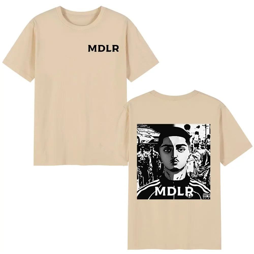 Rapper Morad MDLR Graphic Print T Shirt Fashion Hip Hop Street Short Sleeve Tshirts 2025 Mens Women High Quality Tee Shirt