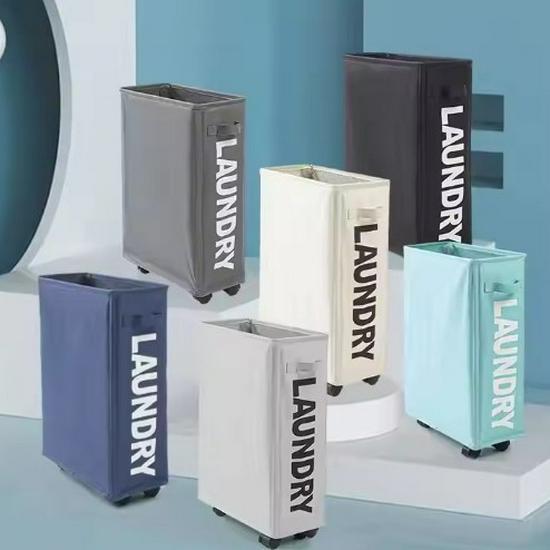 Single Compartment Oxford Cloth Laundry Basket and Storage Box for Bedroom