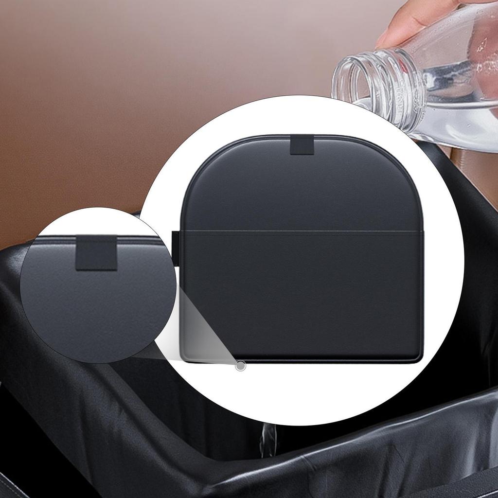 Car Trash Can for Back Seat Waste Versatile Stain Resistant Foldable Water Practical