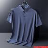 Мужские летние повседневные рабочие рубашки-поло с короткими рукавами Тактическая футболка с 3 пуговицами Футболки для тренировок Быстросохнущие влагоотводящие спортивные поло для гольфа с воротником