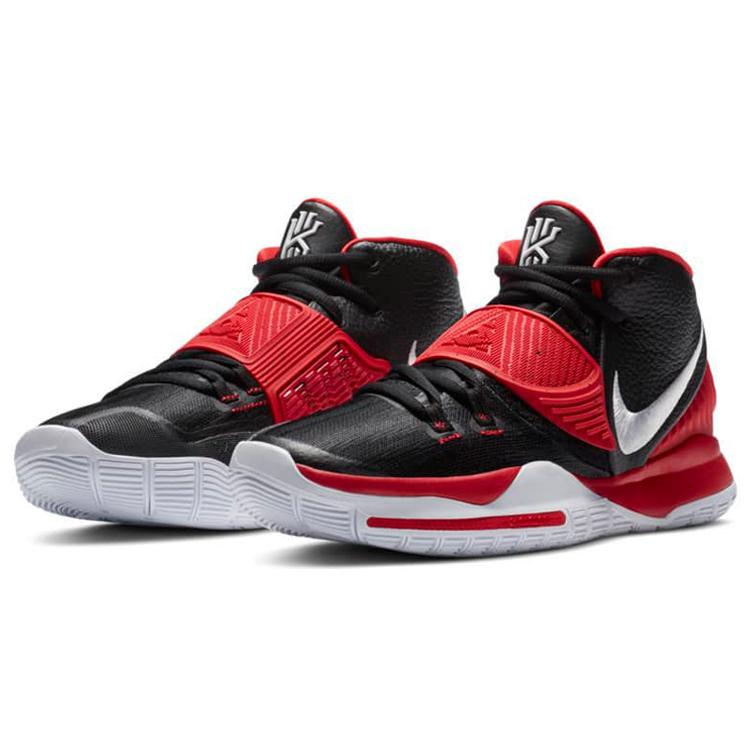 Nike Kyrie 6 Team 'University Red' (Unisex) Black / University Red / White Basketball Shoes CK5869 004