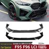 Комплект переднего спойлера-губы для BMW X5M F95/X6M F96 LCI 2024+
