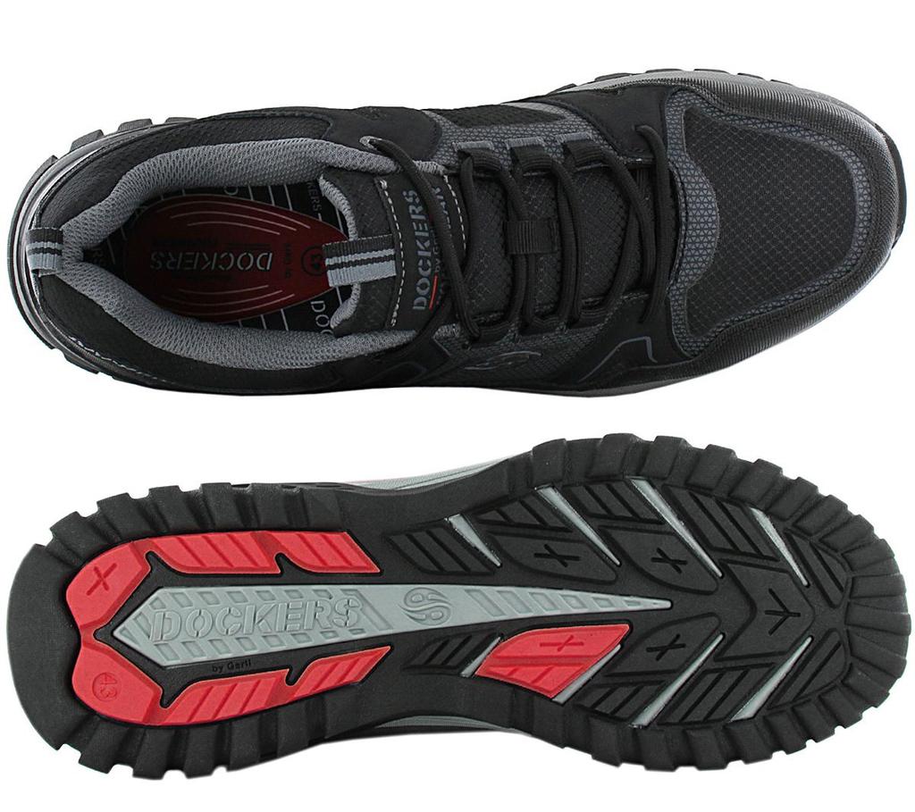Dockers By Gerli Docktex - мужские походные туфли черные 49RL011-706100 спортивная обувь ОРИГИНАЛ