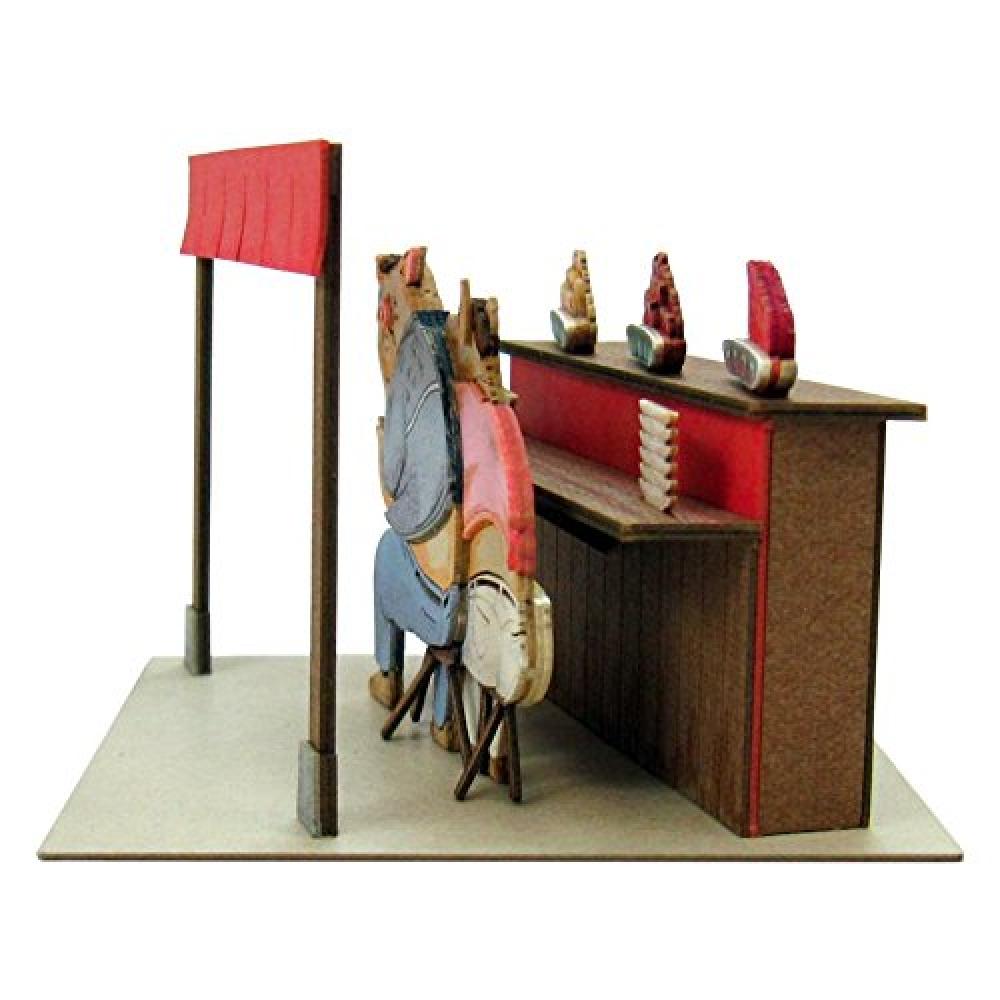 Sankei Studio Ghibli Mini Унесенные призраками родители становятся свиньями немасштабная бумажная поделка MP07-56