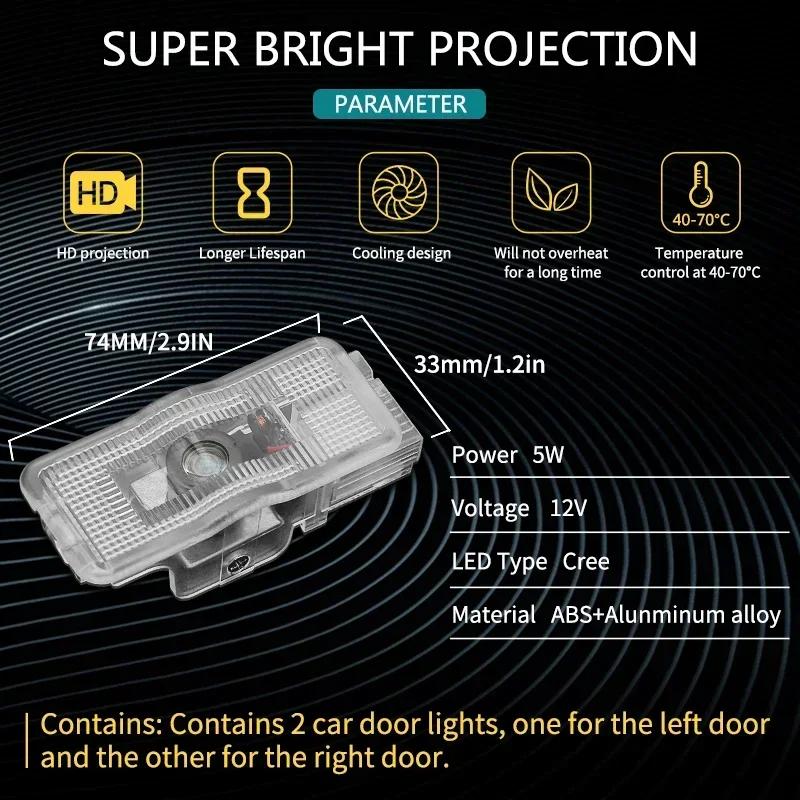 Led Car Door Welcome Light Laser Logo Projector For Citroen C5 Aircross 2001-2008 2009 2010 2011 2012 2013 2014 2015 Car Goods